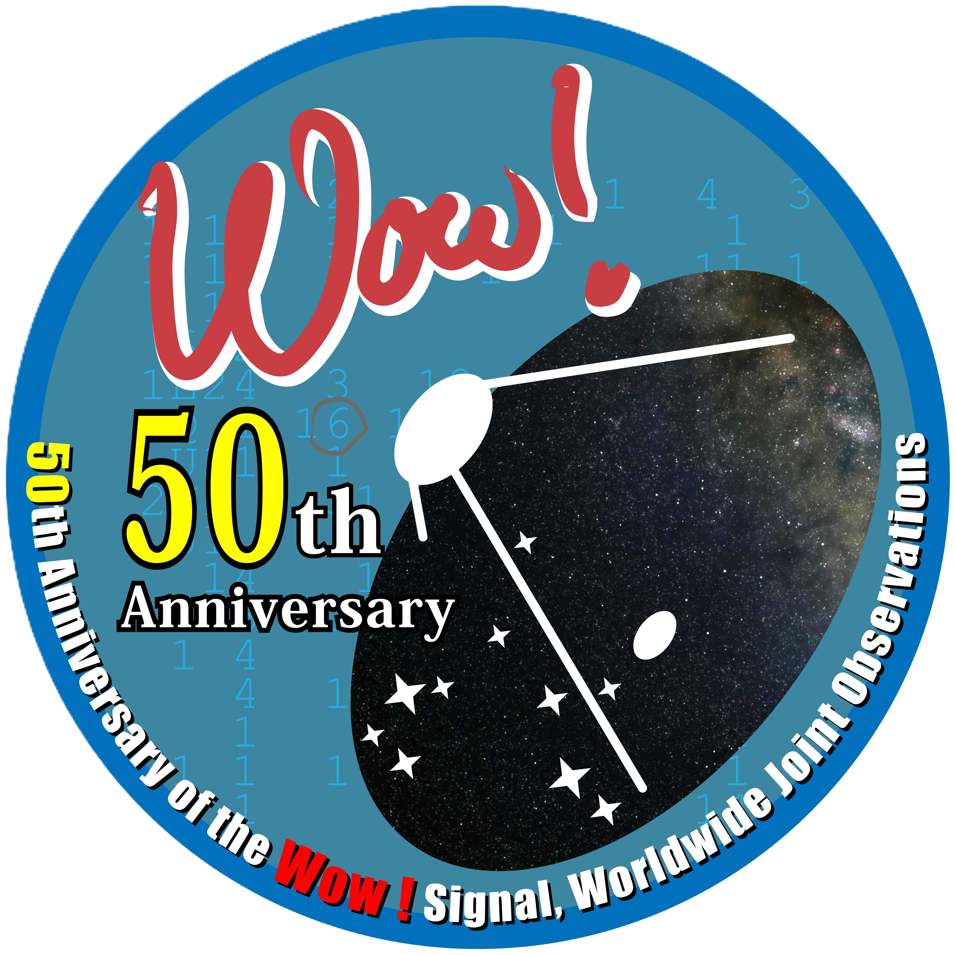 Wow! Signal 50th Anniversary logo